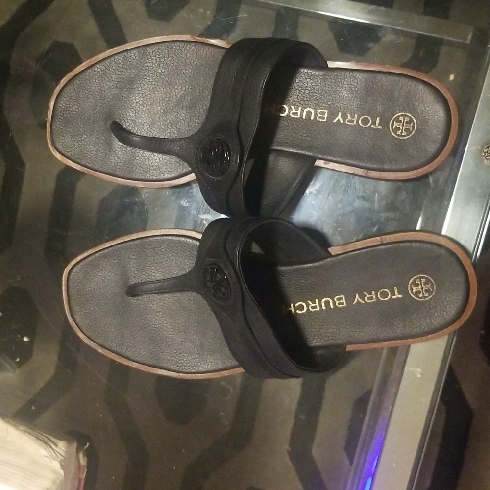 Tory Burch sandles worn once aize 9.5